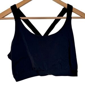 TomboyX Peak Medium Impact Sports Bra Black Women’s Size 2X